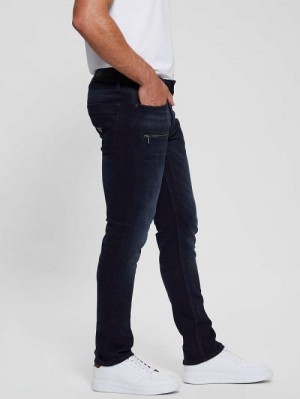 Guess Finnley Straight Denim Jeans Blauw | GUESS-SN30457