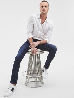 Guess Finnley Tapered Jeans Blauw | GUESS-SN30434