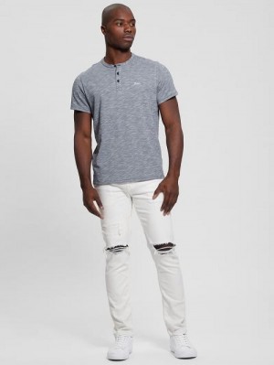 Guess Finnley Tapered Jeans Wit | GUESS-SN30411