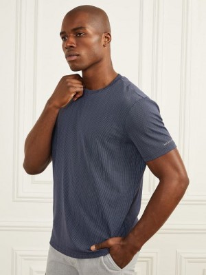 Guess Formal Performance Shirt Blauw | GUESS-SN31182