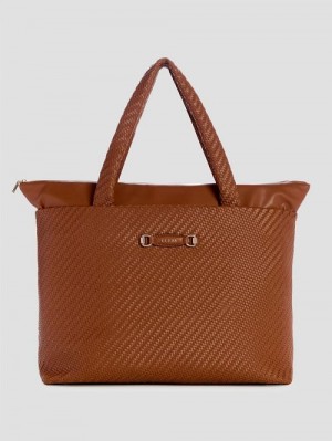 Guess Francy Travel Tote Bruin | GUESS-SN31748