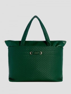 Guess Francy Travel Tote Groen | GUESS-SN30090