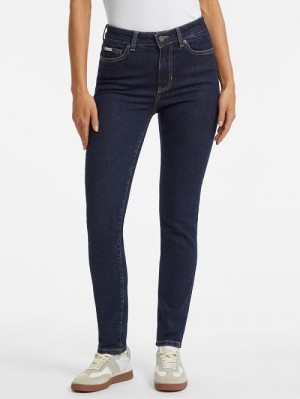 Guess G05 High-Rise Skinny Jeans Blauw | GUESS-SN26593