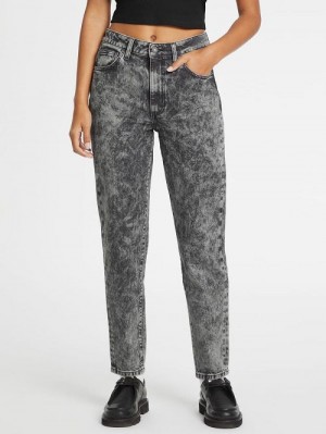 Guess G06 Mom Jeans Grijs | GUESS-SN26529