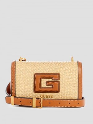 Guess G Status Mini Crossbody Bruin | GUESS-SN28858