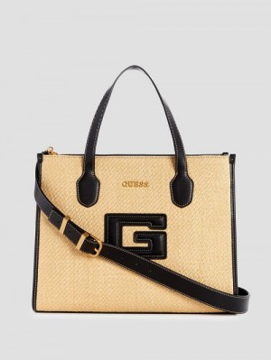 Guess G Status Tote Zwart | GUESS-SN29438