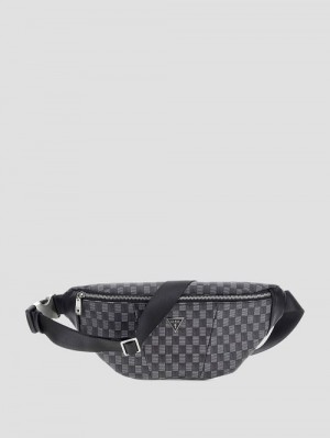 Guess G Wave Bum Bag Zwart | GUESS-SN31732