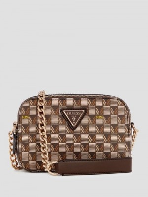 Guess G Wave Camera Crossbody Bruin | GUESS-SN28972