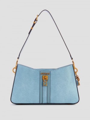 Guess Ginevra Elite Shoulder Bag Blauw | GUESS-SN29052