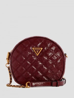 Guess Giully Circle Bag Rood | GUESS-SN28675