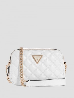Guess Giully Quilted Camera Crossbody Wit | GUESS-SN28887