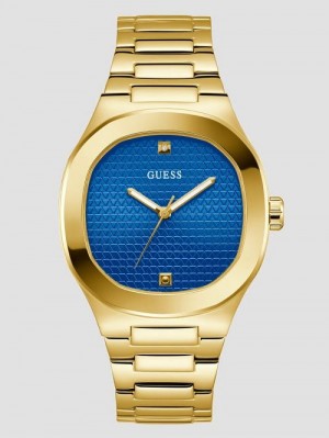 Guess Gold-Tone Analog Watch Goud | GUESS-SN31662