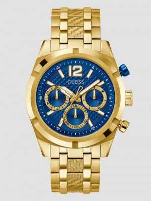 Guess Gold-Tone Chronograph Watch Goud | GUESS-SN31627