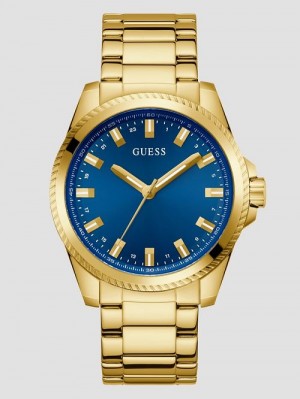 Guess Gold-Tone Chronograph Watch Goud | GUESS-SN31657