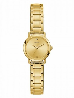 Guess Gold-Tone Diamond Analog Watch Goud | GUESS-SN29962