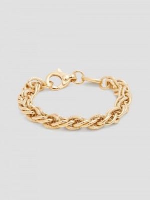 Guess Gold-Tone Grumetta Mini Bracelet Goud | GUESS-SN30328