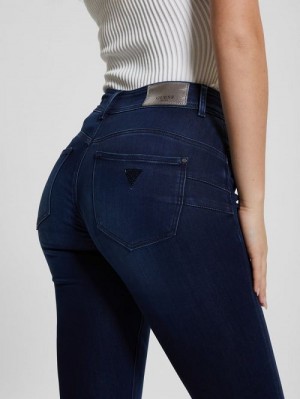 Guess High-Rise Shape Up Jeans Blauw | GUESS-SN26617