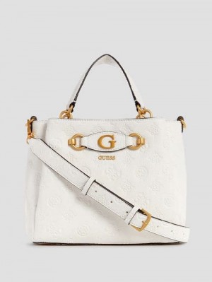 Guess Izzy Girlfriend Mini Satchel Wit | GUESS-SN29255