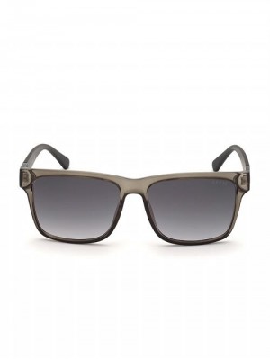 Guess Jake Square Sunglasses Grijs | GUESS-SN31816