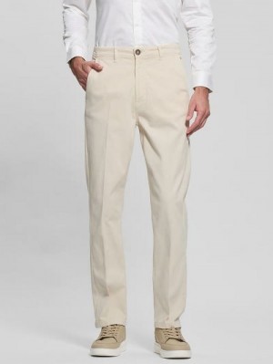 Guess James Chino Pants Wit | GUESS-SN31444