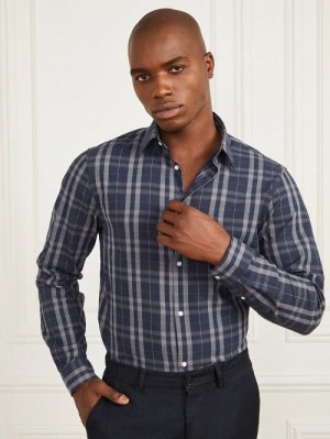 Guess Joe Notched Cuff Shirt Multi | GUESS-SN31149