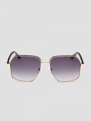 Guess Katelyn Metal Rim Signature Sunglasses Blauw | GUESS-SN30070