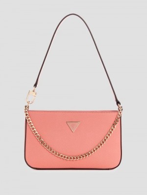 Guess Levante Shoulder Bag Roze | GUESS-SN29123