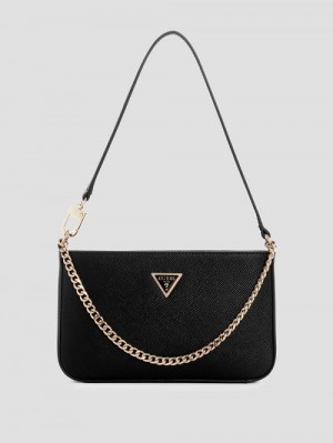 Guess Levante Shoulder Bag Zwart | GUESS-SN29121