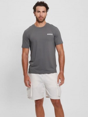 Guess Liga Active Tee Grijs | GUESS-SN31545