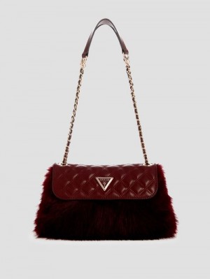 Guess Lise Convertible Crossbody Rood | GUESS-SN29091