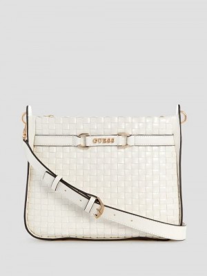 Guess Majka Hobo Bag Wit | GUESS-SN28729
