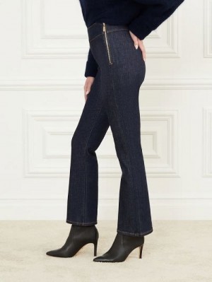 Guess Mia Denim Flare Pant Blauw | GUESS-SN26544