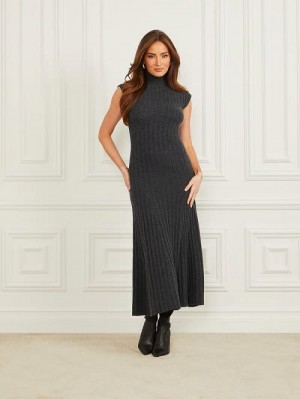 Guess Michaela Cashmere Sweater Dress Grijs | GUESS-SN26985