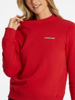Guess Mini American Tradition Sweatshirt Rood | GUESS-SN28362