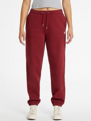 Guess Mini Label Joggers Rood | GUESS-SN28434