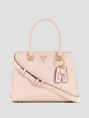 Guess Noelle Girlfriend Satchel Roze | GUESS-SN29299