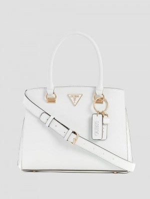 Guess Noelle Girlfriend Satchel Wit | GUESS-SN29282