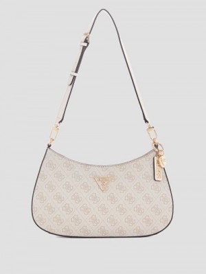 Guess Noelle Quattro G Shoulder Bag Multi | GUESS-SN29160