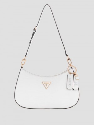 Guess Noelle Shoulder Bag Wit | GUESS-SN29141