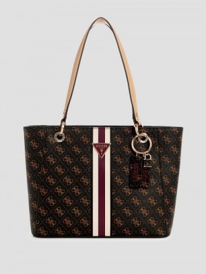 Guess Noelle Small Tote Bruin | GUESS-SN29181