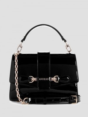 Guess Nolana Top-Handle Bag Zwart | GUESS-SN28837
