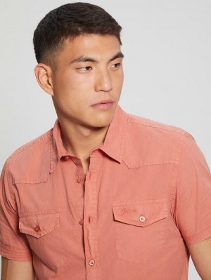 Guess Nottingham Shirt Roze | GUESS-SN31277