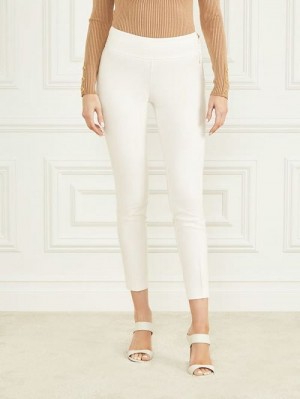 Guess Olivia Skinny Pant Wit | GUESS-SN28293