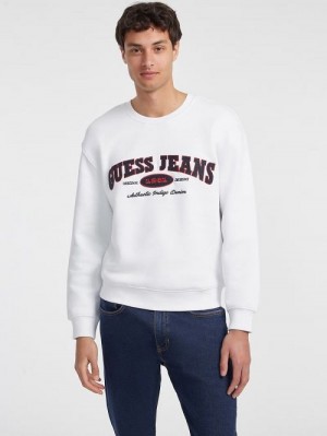 Guess Original Design Sweatshirt Wit | GUESS-SN31493