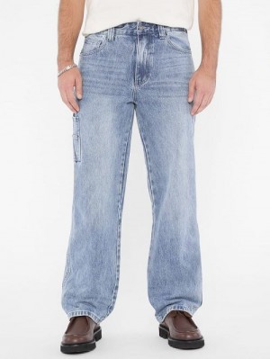 Guess Originals Carpenter Denim Jeans Blauw | GUESS-SN30355