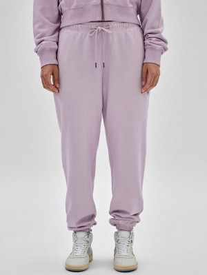 Guess Originals Classic Logo Joggers Paars | GUESS-SN28443