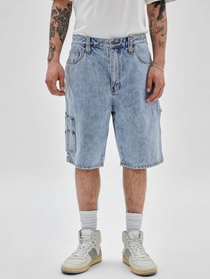 Guess Originals Denim Kit Carpenter Shorts Blauw | GUESS-SN31340
