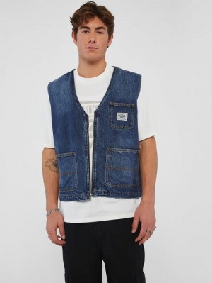 Guess Originals Denim Vest Blauw | GUESS-SN30841