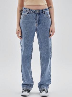 Guess Originals Kit Acid Washed Carpenter Jeans Blauw | GUESS-SN26580