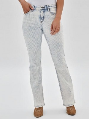 Guess Originals Kit Bootcut Jeans Blauw | GUESS-SN28222